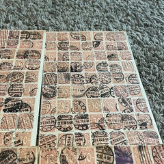 OUTSTANDING ORANGE GERMANY 30pf DIENSTMARKE USED STAMPS HOARDER LOT WORLD WAR I