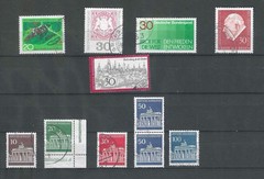 GERMANY stamps- 69 Different Used – Sets and Singles – Nice Lot – Take a Look!