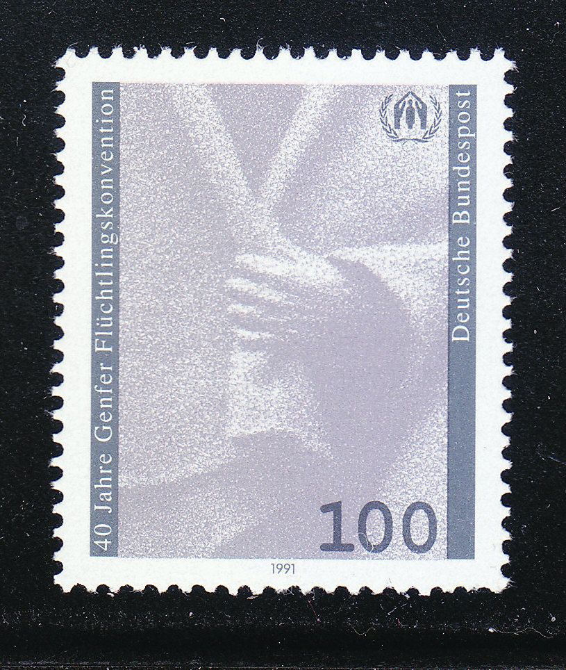 Germany 1991 Mi 1544 MNH Sc 1679 Geneva Convention of Refugees.UNICEF **