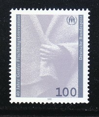 Germany 1991 Mi 1544 MNH Sc 1679 Geneva Convention of Refugees.UNICEF **