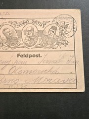 Scarce 1916 Germany Austria WWI Feldpost Polish Soldier Central Powers Kaisers