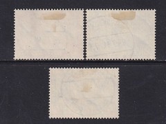 German Reich 1931 MI 456-458 POLAR FAHRT CANC VF / CAT VALUE $1450
