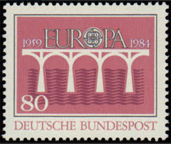 BRD FRG #Mi1211 MNH 1984 CEPT Bridge [1416 YT1043 SG2061]