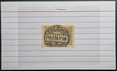 Germany Inflation Era 1000 Mark Revenue Stamp Deutsches Reich Used