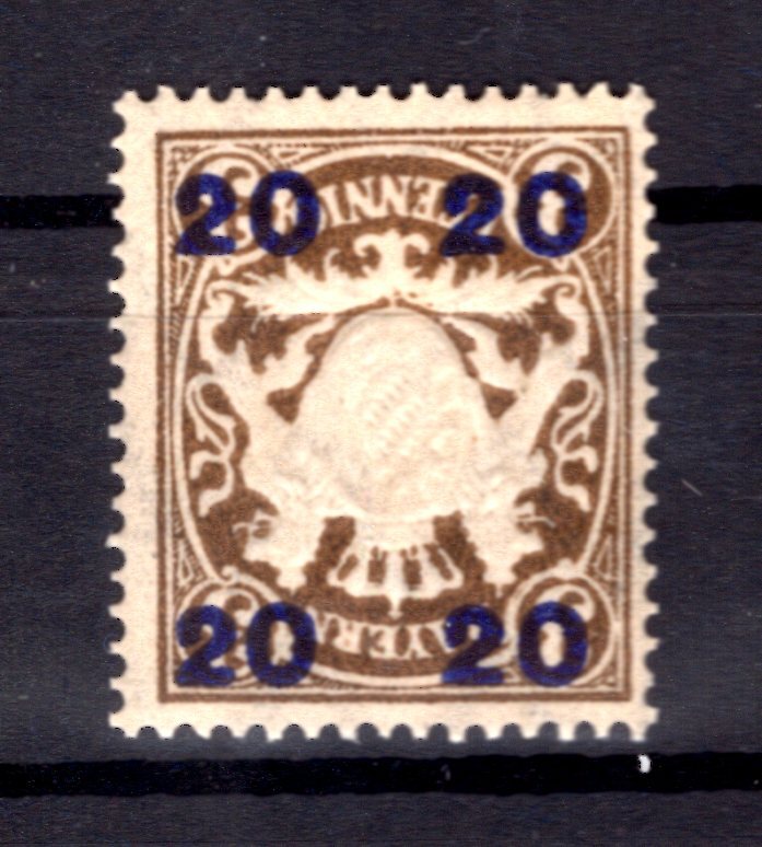 Bavaria 177K Inverted Head ** MNH Mint Never Hinged (79971)