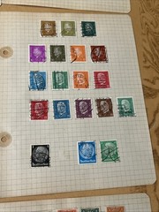 200+ Germany Stamp Collection WW1 Imperial & WW2 WWII Third Reich 15 Pages