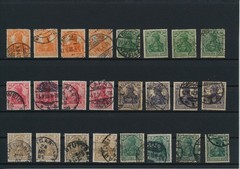 Germany, Deutsches Reich, Nazi, liquidation collection, stamps, Lot,used (BK 25)