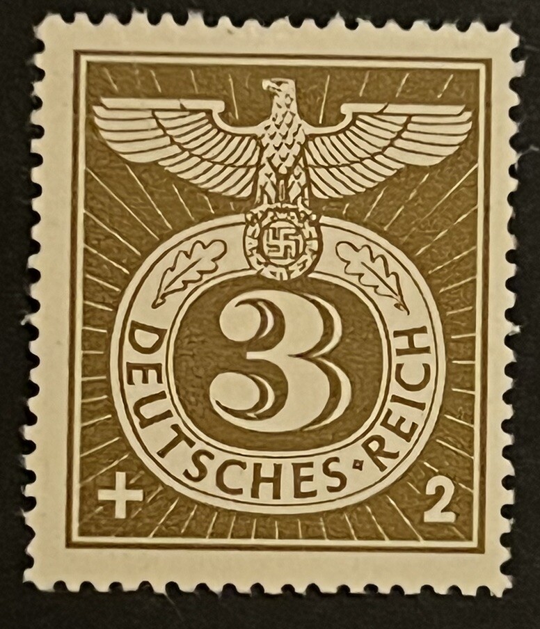 Travelstamps: 1943 Deutches Reich Stamps Scott #B217 Nazi Emblem MNH OG