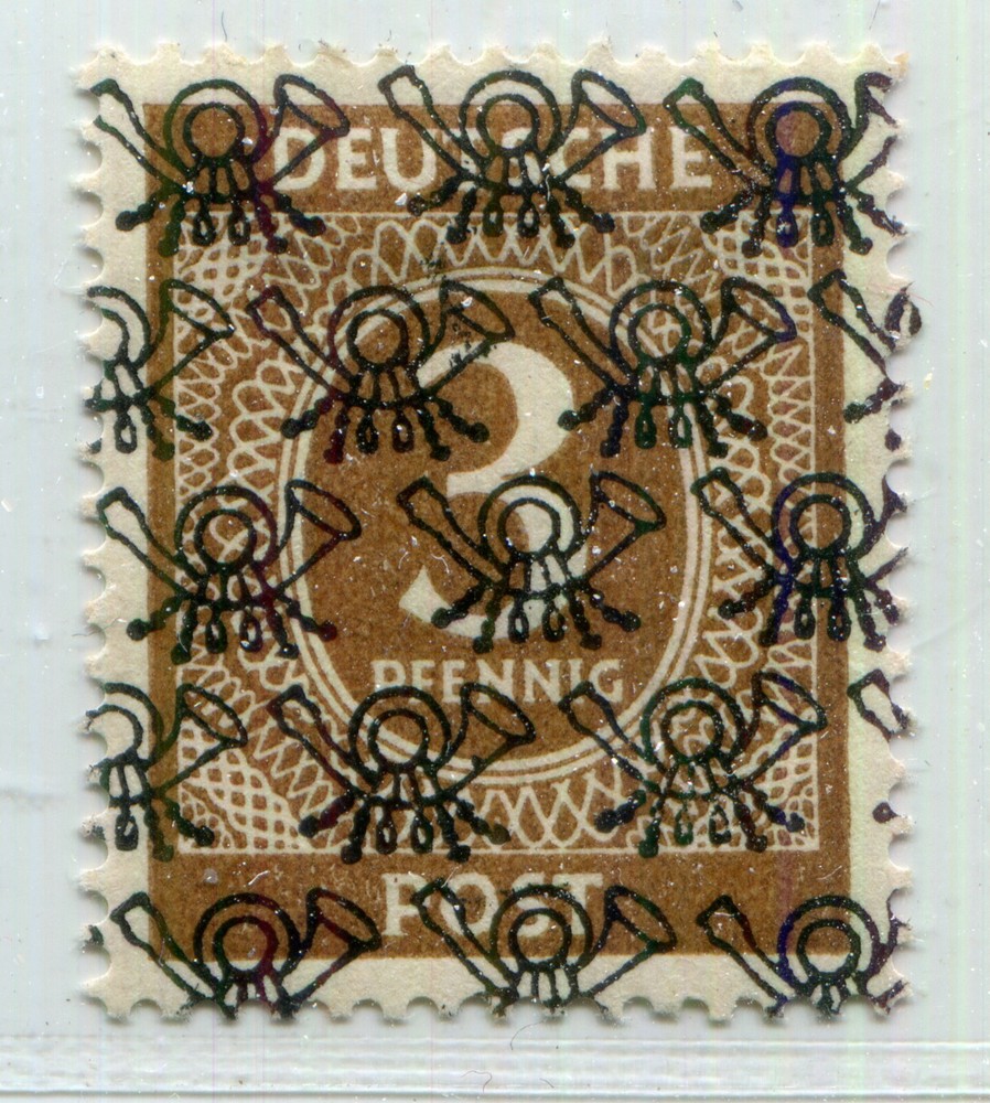 GERMANY AMERICAN BRITISH OCCUPATION 1948 UNISSUED MICHEL II/II MH SCHLEGEL BPP