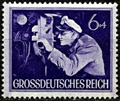 III REICH, U BOAT COMMANDANT, MICHEL # 876, YEAR 1944, MNH, LOT 3162
