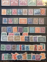 GERMANY – Early 1920s Issues, Mint Hinged And Used