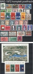 West-Germany / FRG / BRD Complete Yearsets 1970-1979 MNH Stamps, Mi. 612-1032