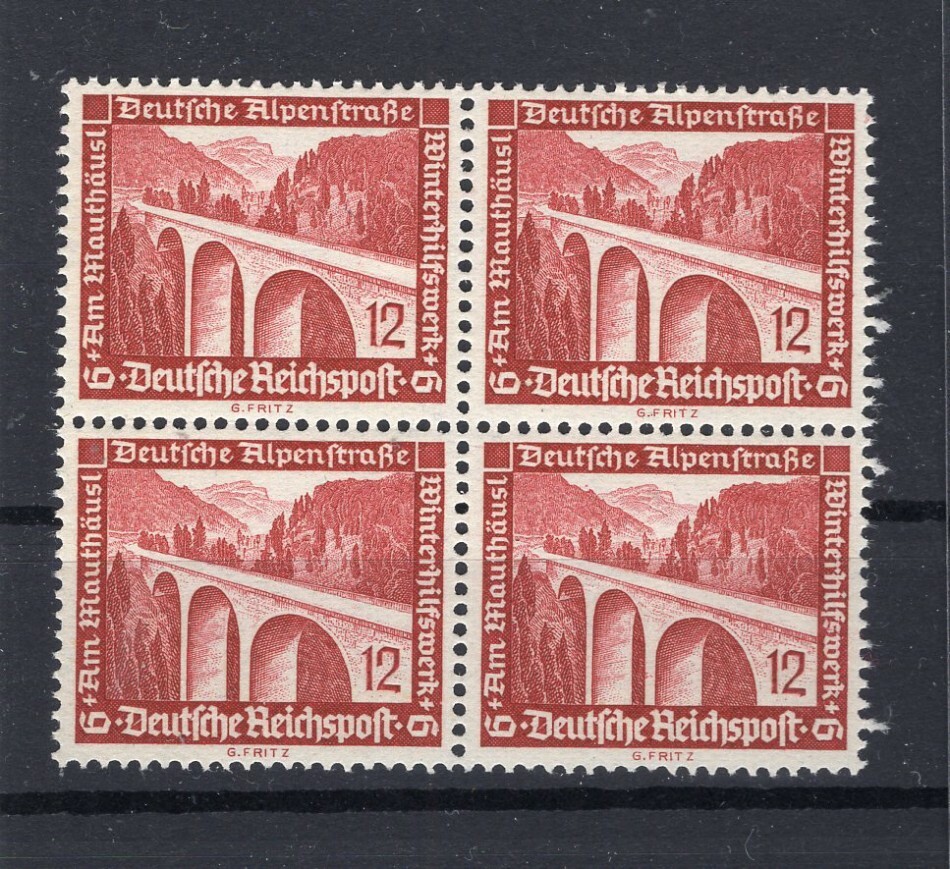 Third Reich 639 block of four** MNH mint never hinged (y74106)