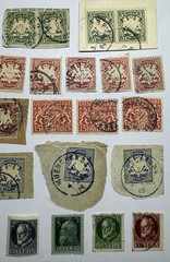 38 Bavaria Bayern Used Stamp Lot Coat Arms Ludwig München Cancel 1890s-1920s