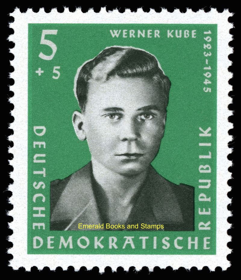 EBS East Germany 1961 – Werner Kube – Michel 808 – MNH**
