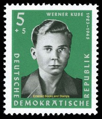 EBS East Germany 1961 – Werner Kube – Michel 808 – MNH**