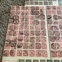 AMAZING GERMANY M&U STAMP RESELLER LOT WORLD WAR ONE ERA HYPERINFLATION, OVPTS