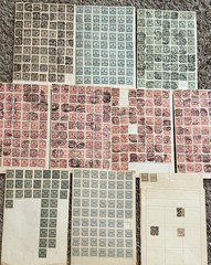 AMAZING GERMANY M&U STAMP RESELLER LOT WORLD WAR ONE ERA HYPERINFLATION, OVPTS