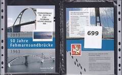 ODZ&GERMANY 75c – SCOTT#: 2729 – FEHMARN SOUND BRIDGE 699