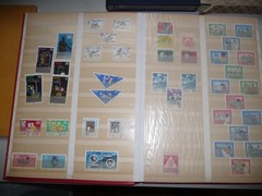 Stamp collection DDR East & West Germany in BRIEFMARKEN 16 page album Mint W