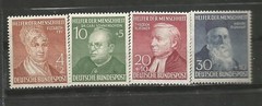 GERMANY 1952 SCOTT# B327-330 MNH,