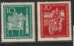 German Democratic Republic – Lot 42: (1957/60) Scott 2024 Catalog Value $44.60