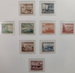 GERMANY Scott# B107-B115 ** MNH Ships 1937