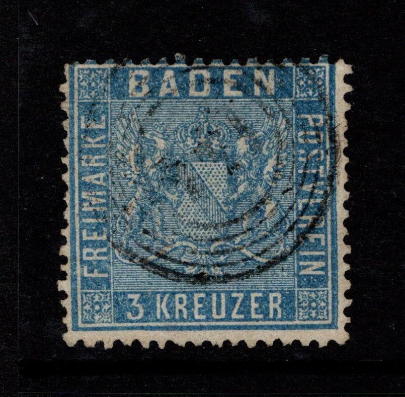 Baden SC# 12 Used / Signed Back – S51770