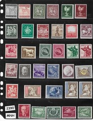 MNH Stamp collection 1930s & 1940s Germany Third Reich Regular postage #2390