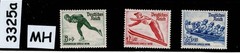 MH Stamp set B79-B81 1936 Berlin Germany Winter Olympics complete #3325a