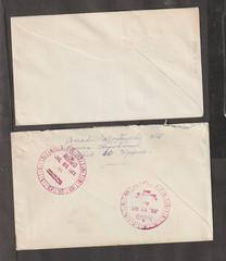 Germany 1933-1976 postal history x24 -Airmails ,Advertisements etc