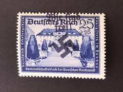SUDETENLAND WWII Local ovpt OSTRAU 25+15 Rpf. MNH /s13 #326