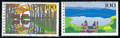 Germany 1996 4v. MNH Landscapes • Castles • Architecture • Palaces