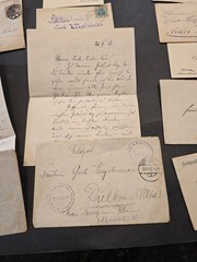 WWI German Feldpost & Civilian Letter Lot 1917–1927 Kugelmeier Fischer Family