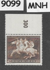 MNH stamp B173 1940 Brown derby Horse race Munich Germany Third Reich #9099