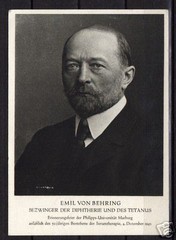 Reich 1940 PPC Emile von Behring and CANC VF