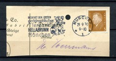 German Reich : Slogan cancel from 1930 – Munich