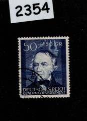 Used Stamp Sc NB22 Red Cross General Government Poland WWII #2354