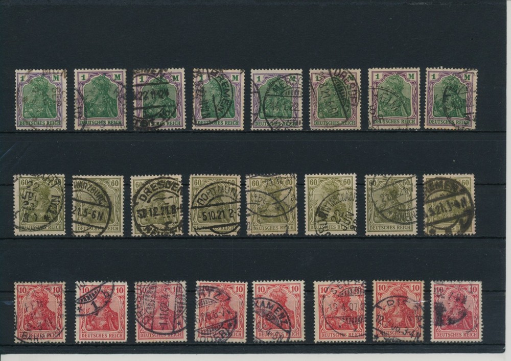 Germany, Deutsches Reich, Nazi, liquidation collection, stamps, Lot,used (BR 5)