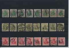 Germany, Deutsches Reich, Nazi, liquidation collection, stamps, Lot,used (BR 5)