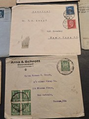 14 Imperial German & Third reich Era Covers all sent to the United States USA