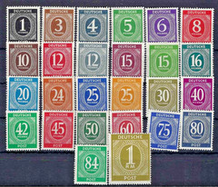 1946 Allied Government Issued Mi# 911-937 Complete Set MNH **