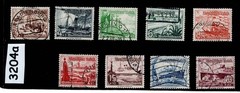 Used Stamp set B107-115 1937 Germany Third Reich Winter relief fund #3204a