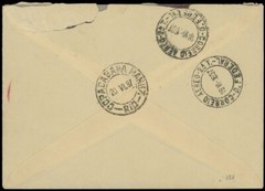 1937, GERMANY AIR POST, COVER PREPARED FOR LAST ZEPPELIN SOUTH AMERICA FLIGHT