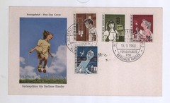 Sept 15 1960 Germany Childrens Semi-Postal Series First Day Cover! Mi 193-6 FDC