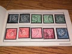 Auswahl-Heft fur Briefmarken Reich Stamps from Germany, East and North Europe