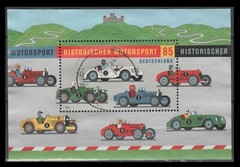 Germany 2545 Historical Motor Sports Souvenir Sheet, 2009 [USED]