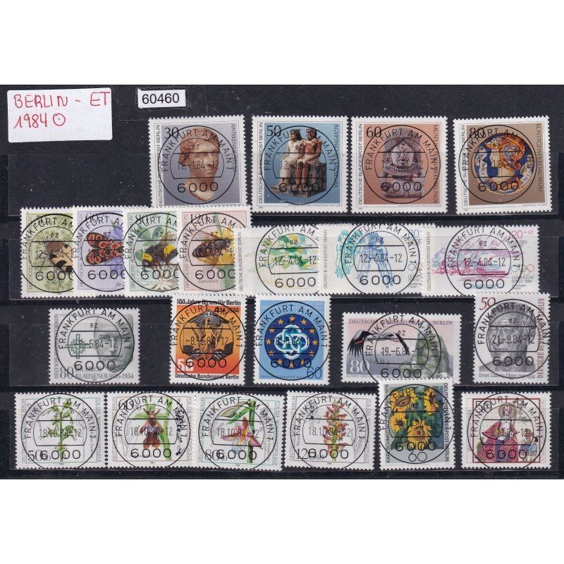 Berlin 1984, Mich.-Nr.: Fully Stamped LUXURY FIRST DAY with full cancellation