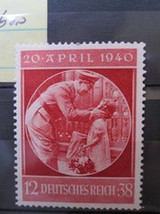 1939/1940 Stamps – Germany (Deutsche Reich) Pair Hitler Scott # B137 & B170 MNH