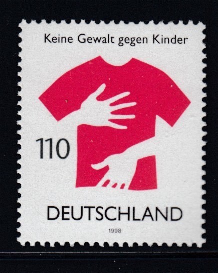 GERMANY No Violence Against Children MNH stamp